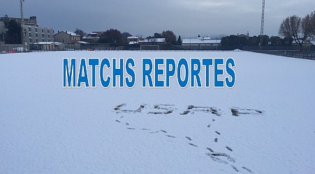 Matchs reportés